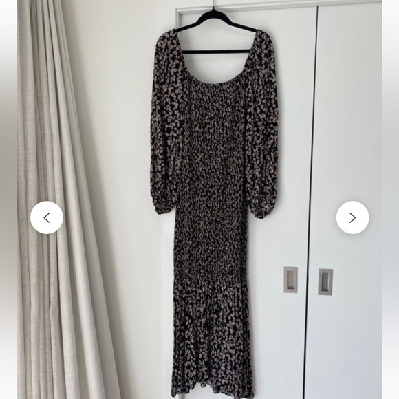 MLM Label Clouds Midi dress - nightshade floral - Picture 3 of 5